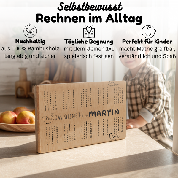 1x1 Lernbrettchen mit Namen