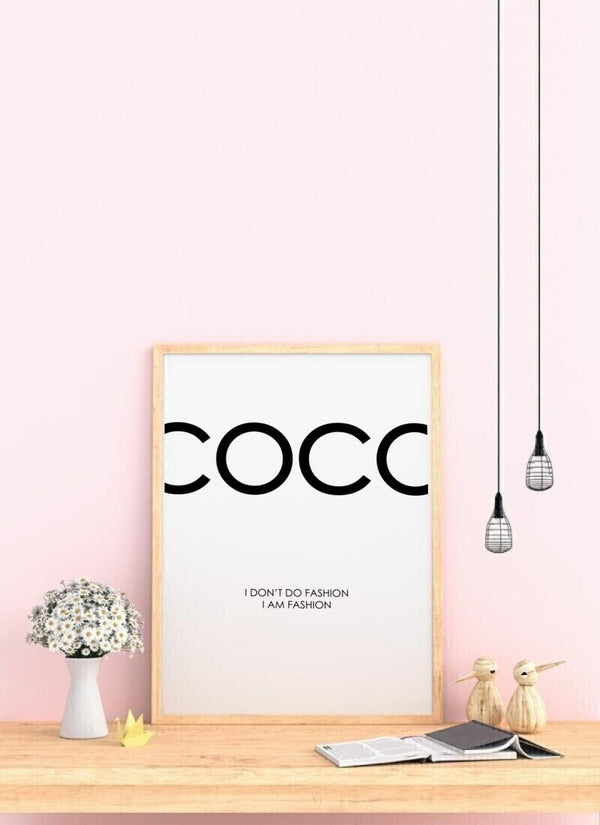 Coco Chanel Poster - MyMagicMemory DE