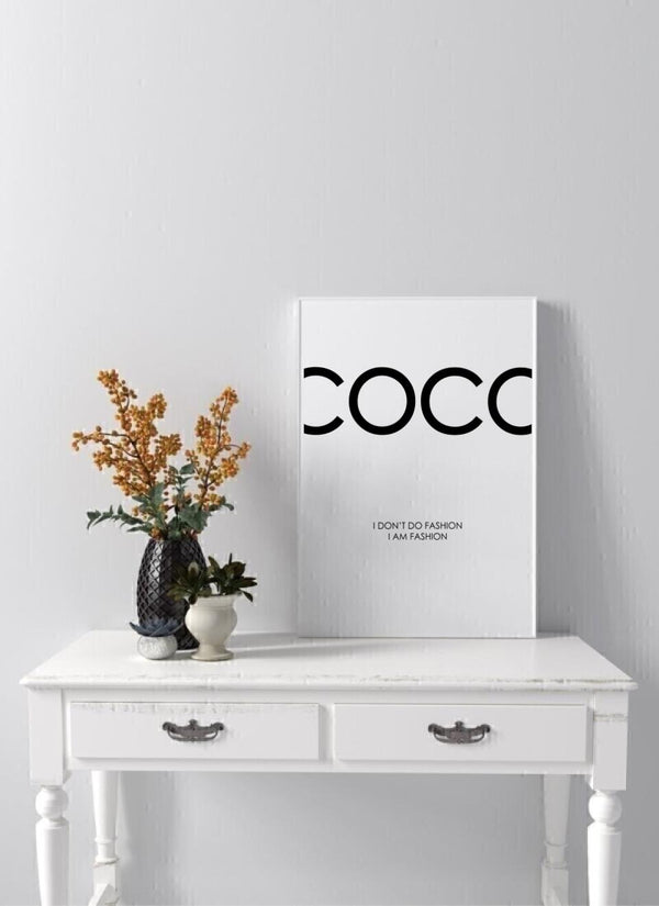 Coco Chanel Poster - MyMagicMemory DE