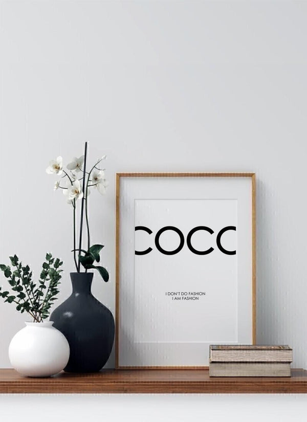 Coco Chanel Poster - MyMagicMemory DE