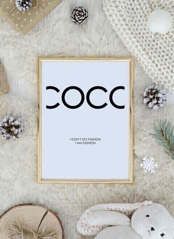 Coco Chanel Poster - MyMagicMemory DE