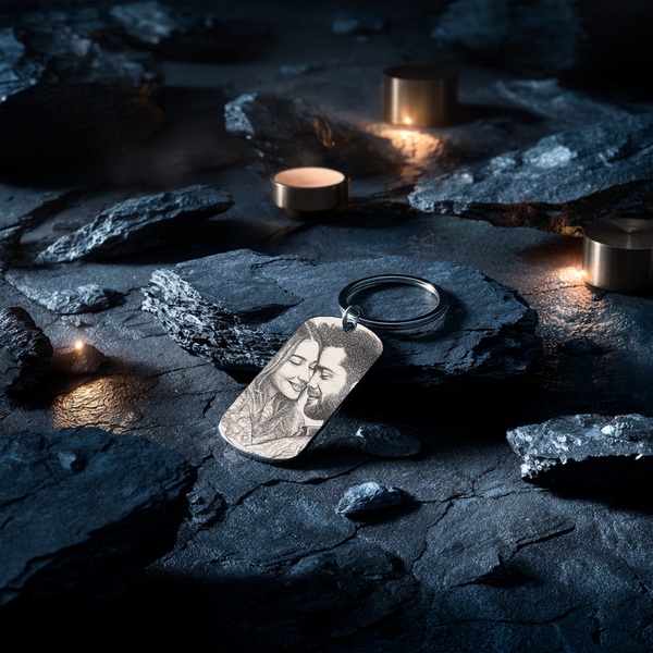 Schlüsselanhänger Edelstahl