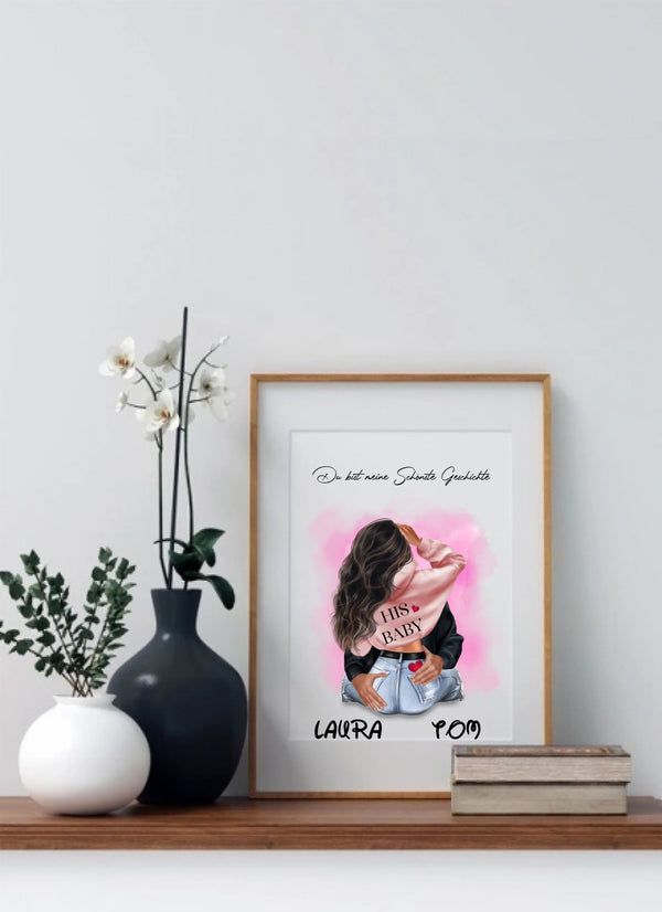 Pärchen Poster I choose you – Paar Poster - MyMagicMemory DE