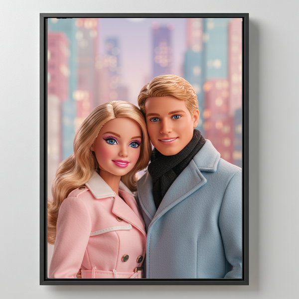 Dein Foto als Puppen-Style Poster