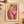 Champagne Money Poster – frecher Illustration Kunstdruck in Orange und Pink