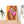 Champagne Money Poster – frecher Illustration Kunstdruck in Orange und Pink