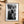 Vintage Aufzug Poster – Schwarz Weiß Fotokunst mit Abendkleid
