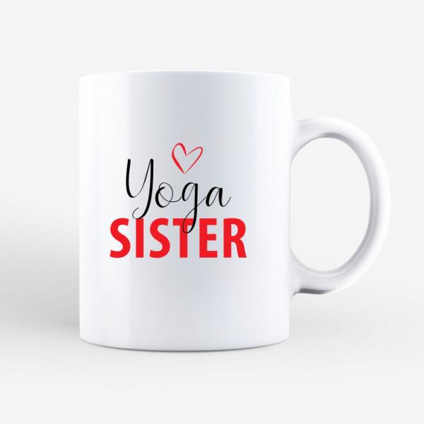 2 Freundinnen Yoga Memory Tasse