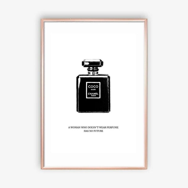 Coco Chanel Parfüm Poster