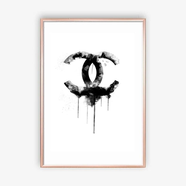 Coco Chanel-Logo Poster