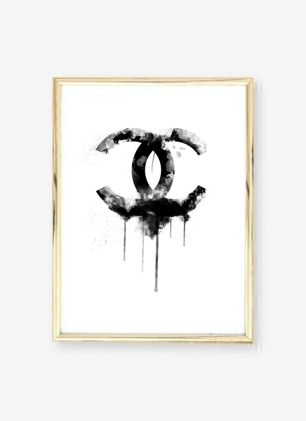 Coco Chanel-Logo Poster