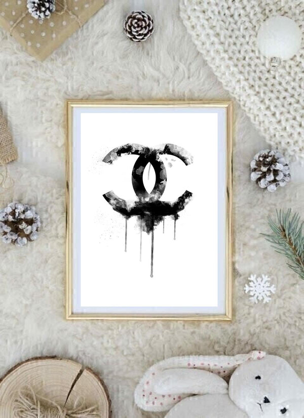 Coco Chanel-Logo Poster