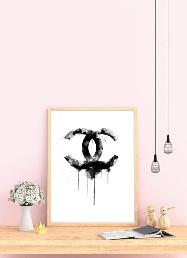 Coco Chanel-Logo Poster