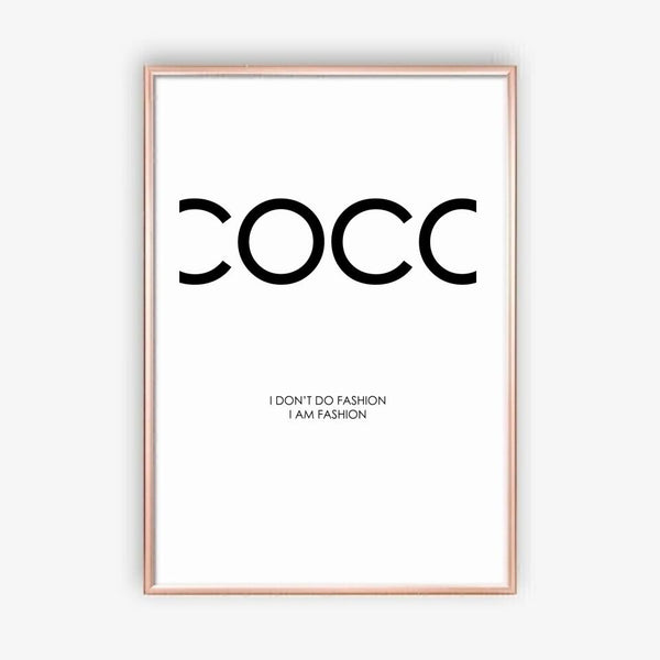 Coco Chanel Poster