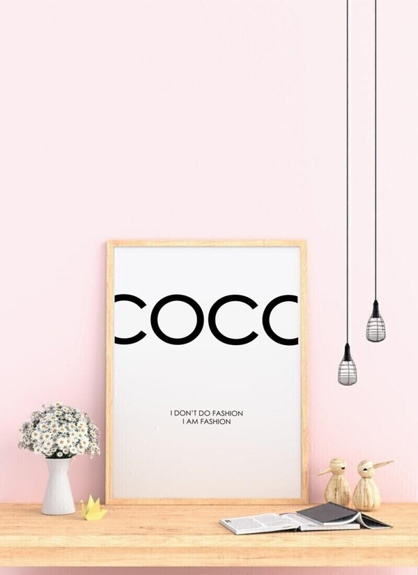 Coco Chanel Poster