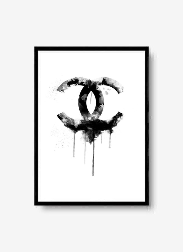 Coco Chanel-Logo Poster