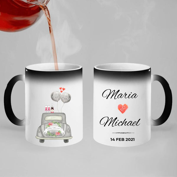 Hochzeitsauto Memory Magic Tasse