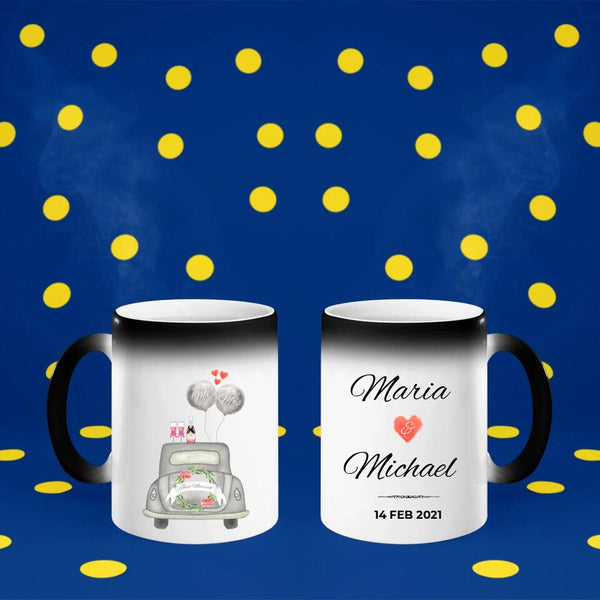 Hochzeitsauto Memory Magic Tasse