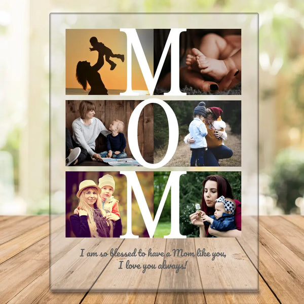 Mom Personalisierte Fotos Acrylglas