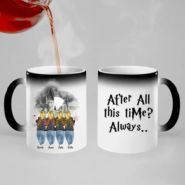 4 Freundinnen Magic Tasse