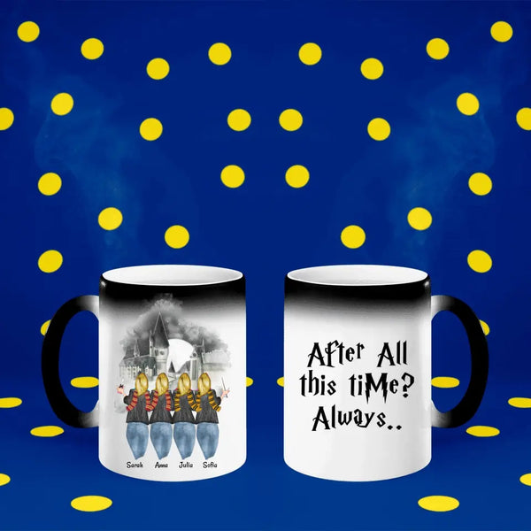 4 Freundinnen Magic Tasse