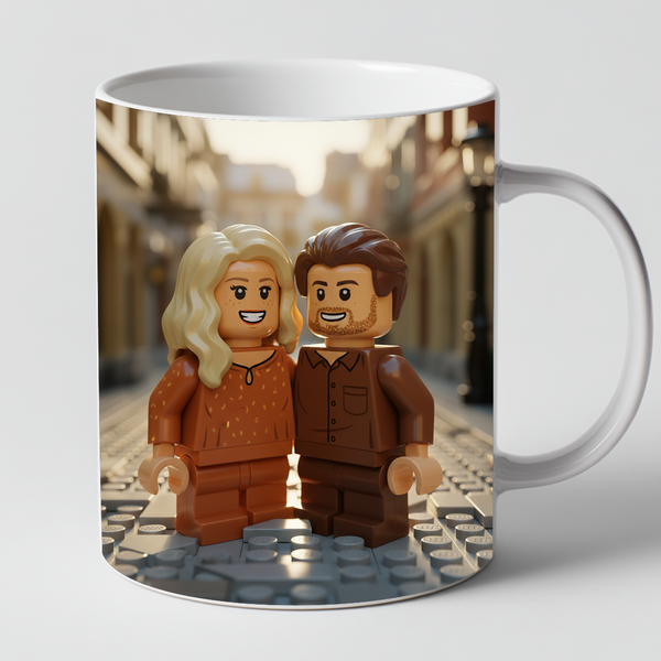Dein Foto als Baukasten Figur Tasse