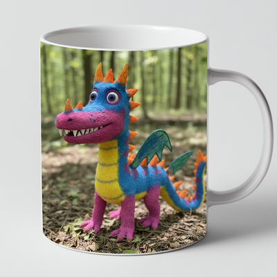 Zaubertier Tasse deine Kinderzeichnung wird lebendig