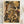 Tiger und Schlange – Japanisches Poster in Gold & Ocker
