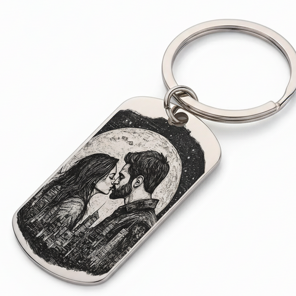 Schlüsselanhänger Edelstahl