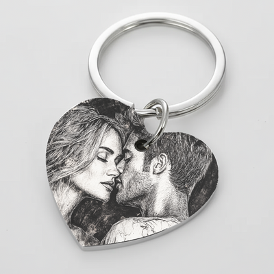 Herz Anhänger Edelstahl