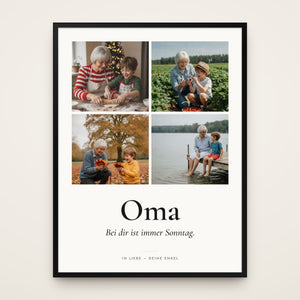Fotocollage Poster – mit euren Worten