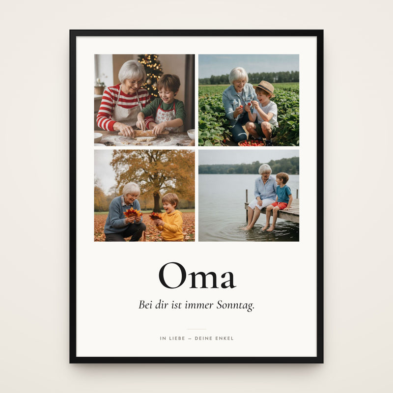 Fotocollage Poster – mit euren Worten