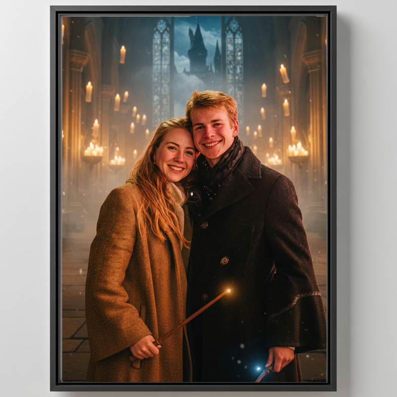 Dein Foto als Magisches Zauber-Poster