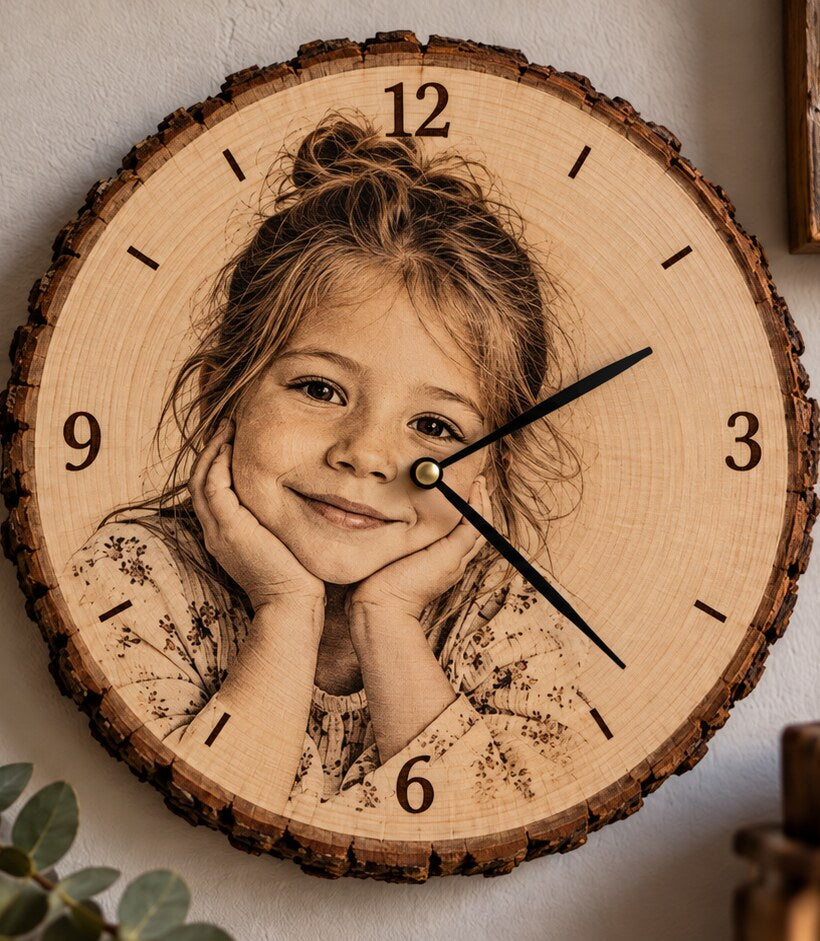 Dasselbe Foto als WALDZEIT-Uhr